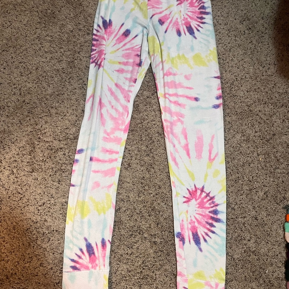 PINK Victoria's Secret Tie-Dye Leggings